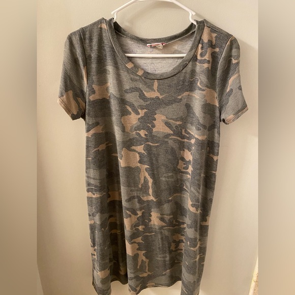 Camo maxi dress pink lily - Picture 2 of 2